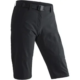 Maier Sports Kluane Kurze Damen Wanderhose Schwarz 40