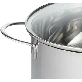 ELO Stahlwaren GmbH Brillant Topf-Set 5-tlg. Kochtopf + Suppentopf + 3 x Deckel