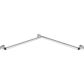 Hewi System 900 Duschhandlauf Edelstahl verchromt 765 x 475 mm links