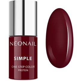 NeoNail Professional NÉONAIL Rot Xpress UV Nagellack 3In1 Simple One Step Color Protein Glamorous 8076-7, 7.2 ml