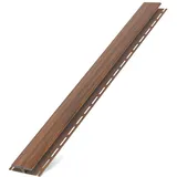 Kunststoffpaneele Nussbaum Classic Holzoptik Wandpaneele Deckenpaneele Wandverkleidung Unterdachverkleidung Dachkastenverkleidung Unterdachpaneele (H- Verbindungsleiste 1,50m)