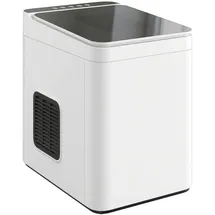 Homcom Eiswürfelmaschine, 12 kg 24 Std., 9 Eiswürfel in 7 Minuten, 2 Größen - Trinken, Barausstattung