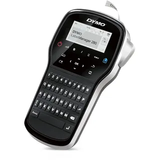 Dymo LabelManager 280 Beschriftungsgerät - QWERTZ-Tastatur, im KofferSet