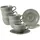 SELTMANN WEIDEN Beat Color Glaze Milchkaffeetasse 0,35 l Perlgrau 6 St.