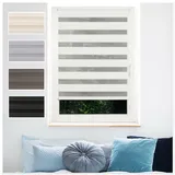 ONDECO Doppelrollo Just Klemmfix 100 x 160 cm Weiß