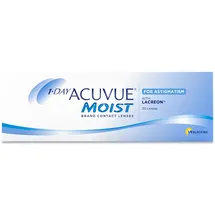 Acuvue Johnson & Johnson 1-Day Acuvue Moist for Astigmatism Tageslinsen -1.25 dpt, -0.75, 140 / BC 8.5 mit UV-Schutz