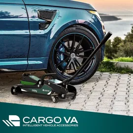 CARGO VA Intelligent Vehicle Accessories Rangierwagenheber Stahl 2,5T 85-380 mm grün