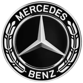Mercedes-Benz Nabendeckel Stern schwarz matt