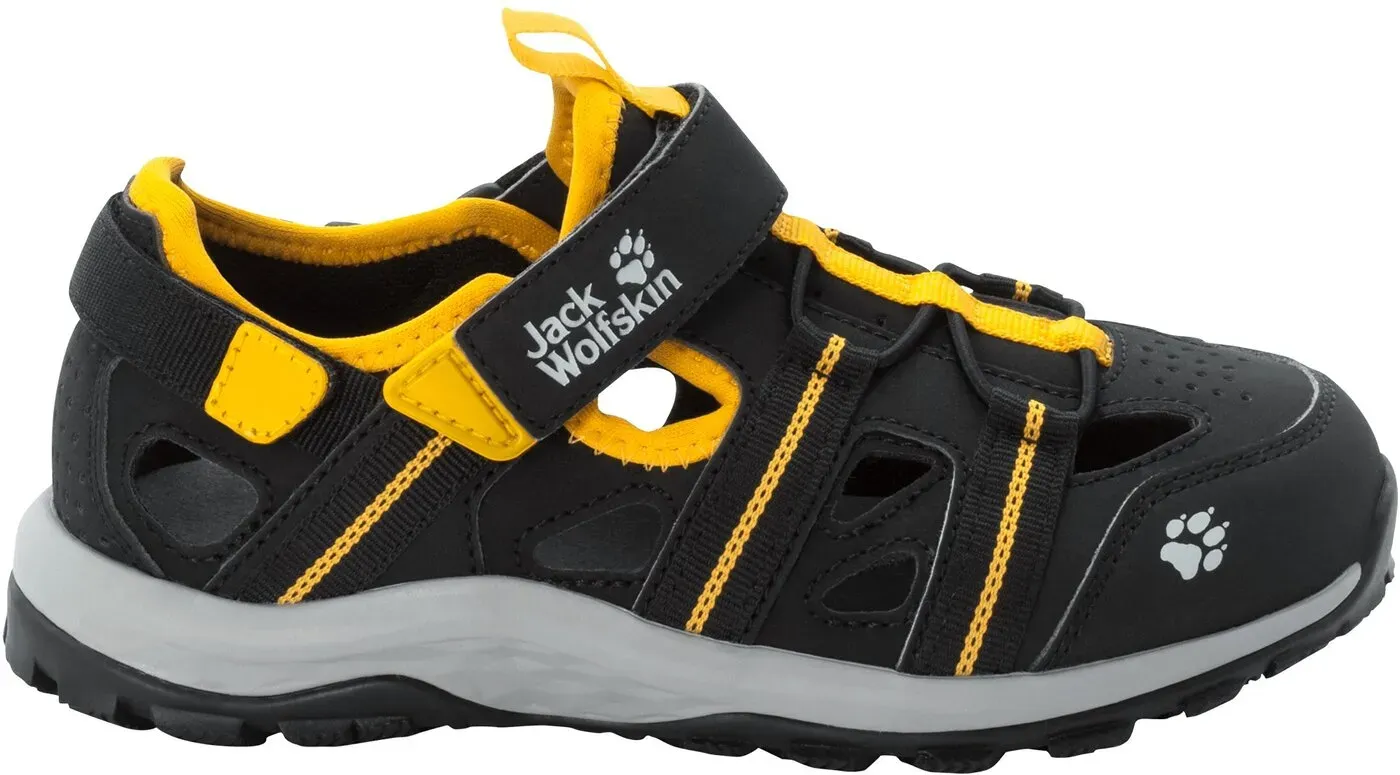 JACK WOLFSKIN SUN CLIMBER K BLACK / BURLY YELLOW XT 32