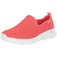 SKECHERS Damen Go Walk Joy Sneaker, Korallenrot, 38 EU - 39.5 EU