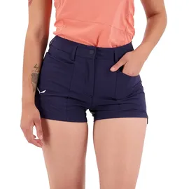 Salewa Puez Durastretch Cargo Shorts Damen Blau S
