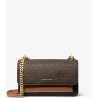 Michael Kors Claire Schultertasche Kunstleder Brown