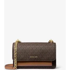 Michael Kors Claire Schultertasche Kunstleder Brown