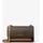 Michael Kors Claire Schultertasche Kunstleder Brown