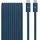 Beats USB-C zu USB-C umflochtenes Kabel 3m Turbo Blau