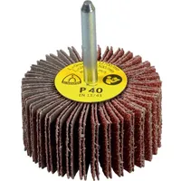 KLINGSPOR Fächerschleifer KM 613 Ø50xH30mm K.80 Korund Schaft-D.6mm