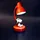 Blue Sky Studios Peanuts Mini LED-Lampe mit Figur Snoopy 11 cm - Blau