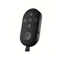 Bluetooth-Fernbedienung für TikTok-Seitenwender, Scroll-Ring-Clicker für Neuartige Kamera-Videoaufnahmen, Auslöser-Selfie-Taste, Wiederaufladbare Fingerfernbedienung für (Black)