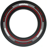 WINMAU Dartscheibe Schutzring – Advance Schwarz/Rot Dart Surround