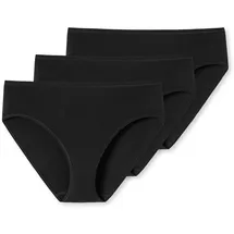 SCHIESSER Slip 3er Pack Schwarz 42