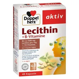 Doppelherz Aktiv Lecithin + B-Vitamine Kapseln 40 St.