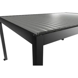 Biohort Pergola 5,5 m x 3,5 m Dunkelgrau-Metallic/Silber-Metallic