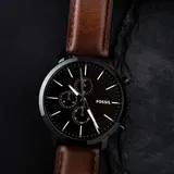 Fossil BQ2461 Luther Chronograph Leder Braun
