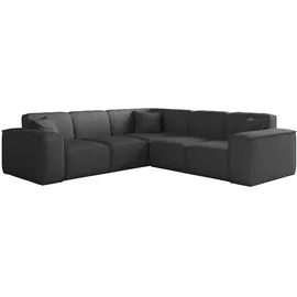 Fun Möbel Ecksofa Designersofa Celes Premium Stoff Scala Anthrazit Seite Universal
