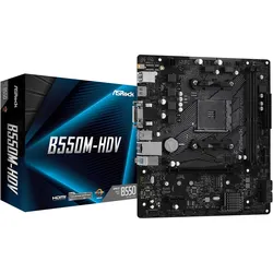 ASRock B550M-HDV - Motherboard - micro ATX - Socket AM4 - AMD B550 Chipsatz - US