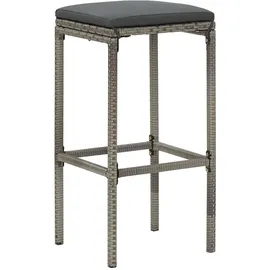 vidaXL Gartenbar-Set 5-tlg. Grau