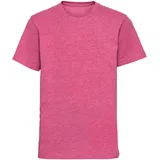 Russell Boys HD T, pink marl, 152