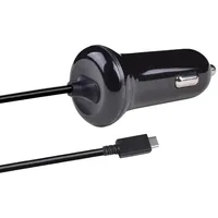 2Go Kfz-Ladegerät 12V/24V Schwarz USB Type-C 3.1 3000mA -