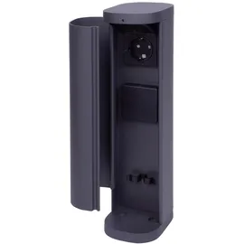Novatool Steckdosenleiste 2-fach Anthrazit 2 St.