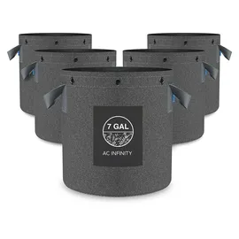 AC Infinity Stofftopf 26,5 l Grau