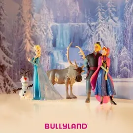 BULLYLAND Disney Frozen Spielfiguren Set Elsa, Anna und Olaf 19 cm