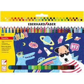 Eberhard Faber Filzstifte Set Colori 50 St. mehrfarbig