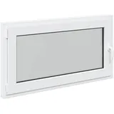 vidaXL Kellerfenster RISOR 110 x 70 cm weiß