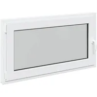 vidaXL Kellerfenster RISOR 110 x 70 cm weiß
