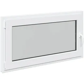 vidaXL Kellerfenster RISOR 110 x 70 cm weiß