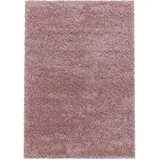 KADIMA DESIGN Hochflorteppich, Rosa, 100x200 cm, – Böden, Teppiche, Hochflorteppiche & Shaggys