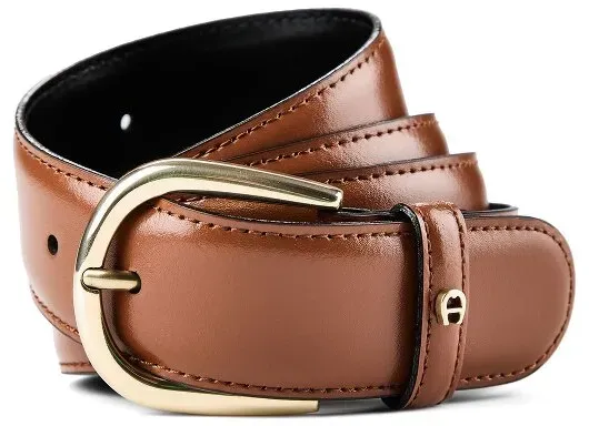 AIGNER Business Gürtel Leder 95 cm braun