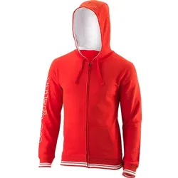 WILSON Herren Jacke TEAM II FZ HOODY Team Red, Team Red/, M