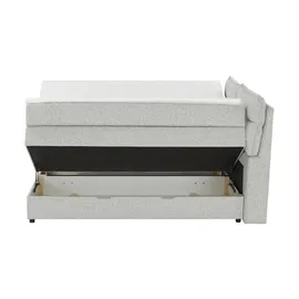 Möbel Kraft Boxspringbett 193 x 109 cm Grau
