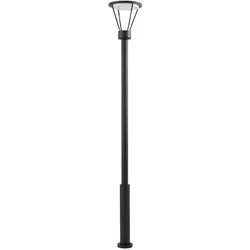 Lucande - Elario LED Parkleuchte H222 Schwarz - cm