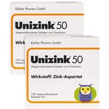 Köhler Pharma Doppelpack Unizink 50 2X100 St