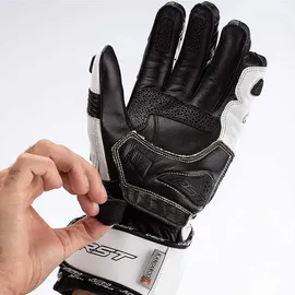 RST Tractech Evo 4 Motorradhandschuhe, weiß/schwarz, 2XL