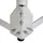 PremiumX Balkonständer 40x40cm Aluminium 1m Mast Ø 50mm Eck SAT-Halter für Satelliten-Schüssel Flachdach-Ständer