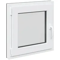 vidaXL Kellerfenster RISOR 60 x 60 cm grau