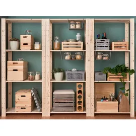 Zeller Allzweckkiste 40 x 30 x 23 cm 1-tlg. braun