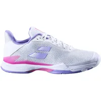 Babolat Jet Tere All Court Tennis Tennisschuhe Sportschuhe weiß/flieder/pink 31S23651-1074, Schuhgröße:39 EU